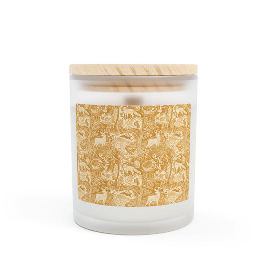 Frosted Glass Candle, 11oz