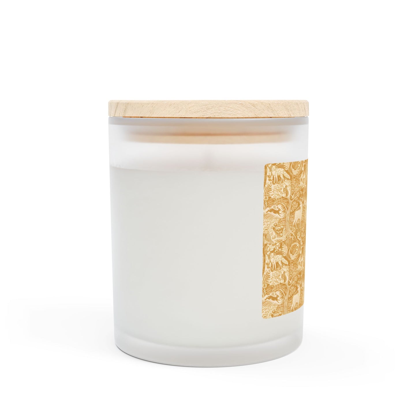 Frosted Glass Candle, 11oz