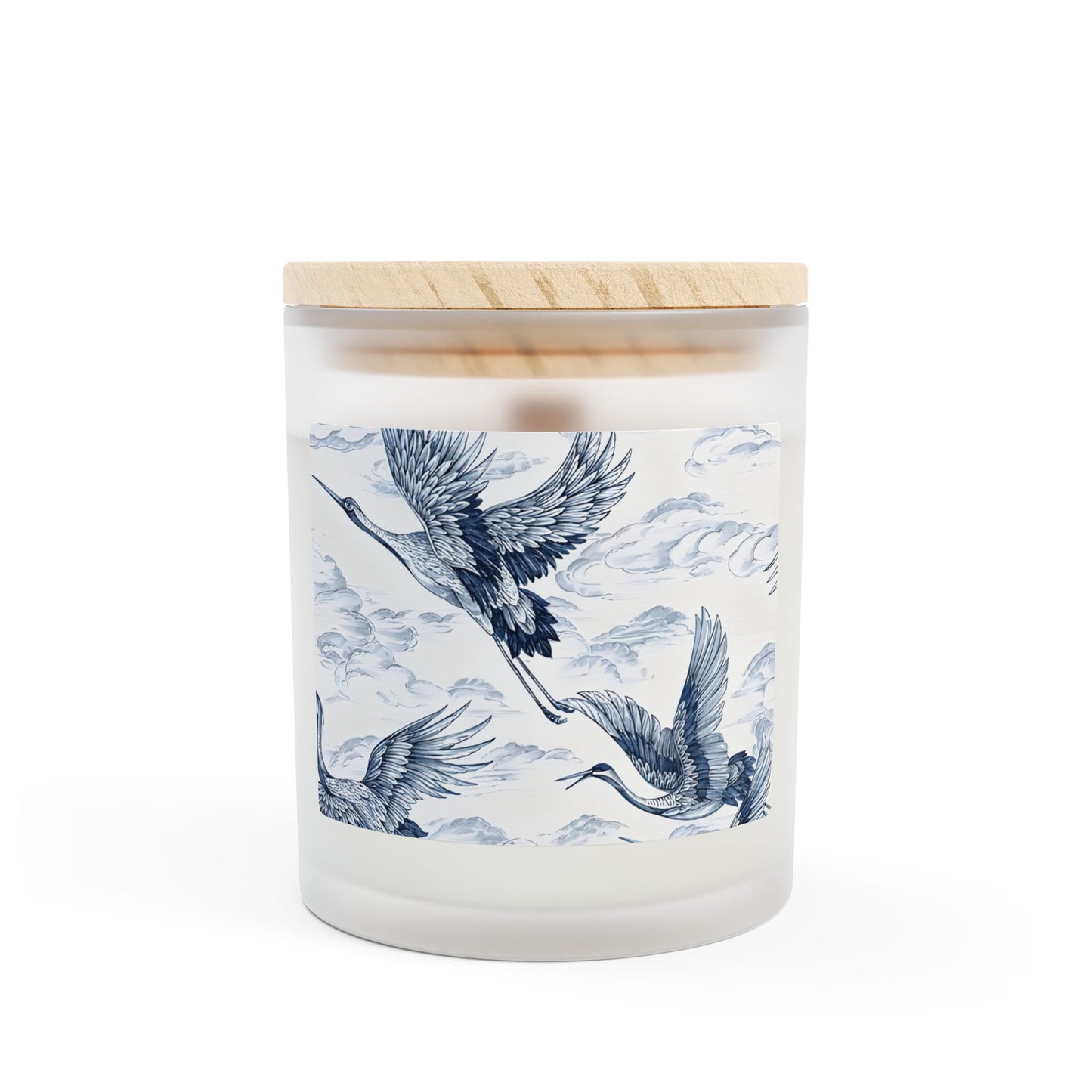 Frosted Glass Candle, 11oz