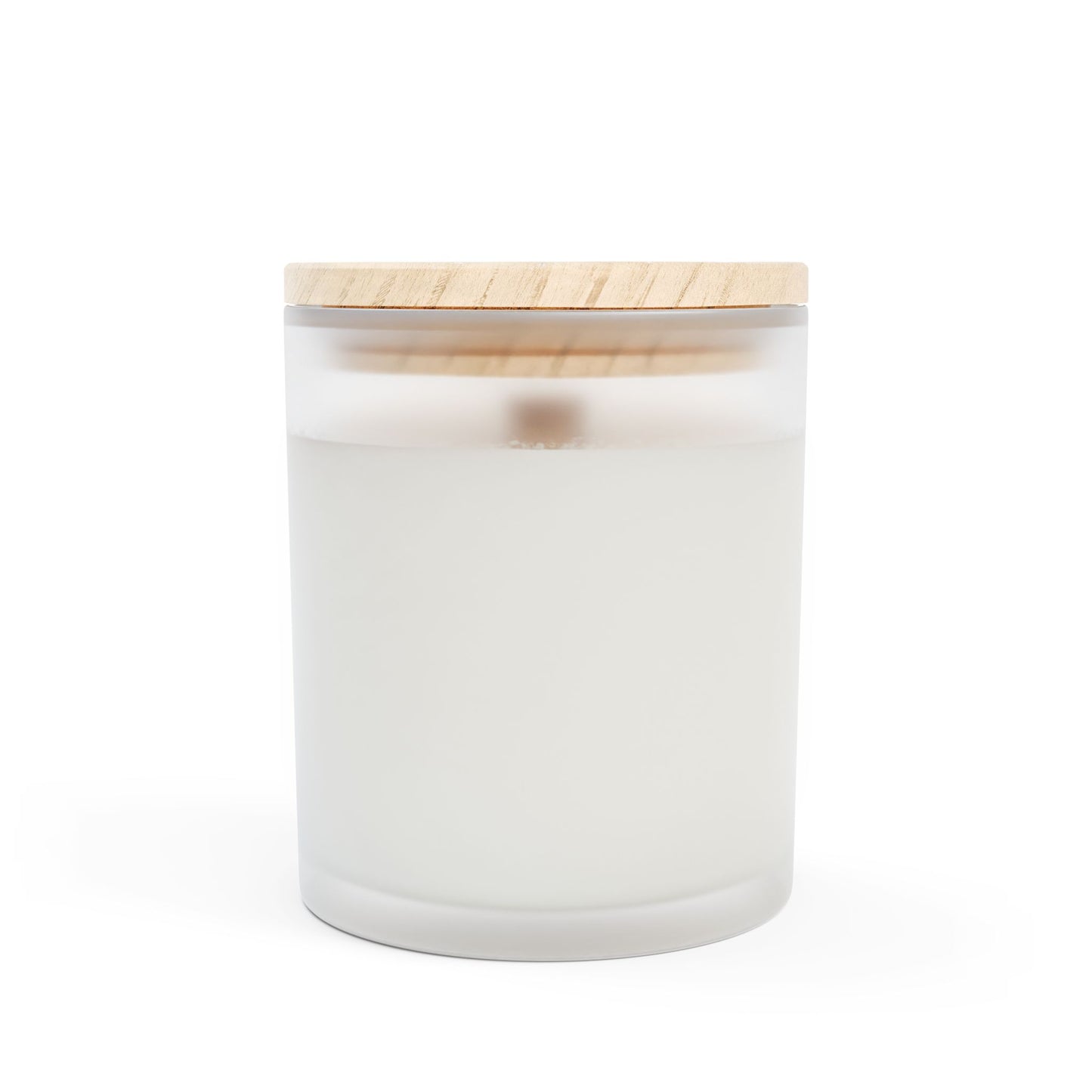 Frosted Glass Candle, 11oz