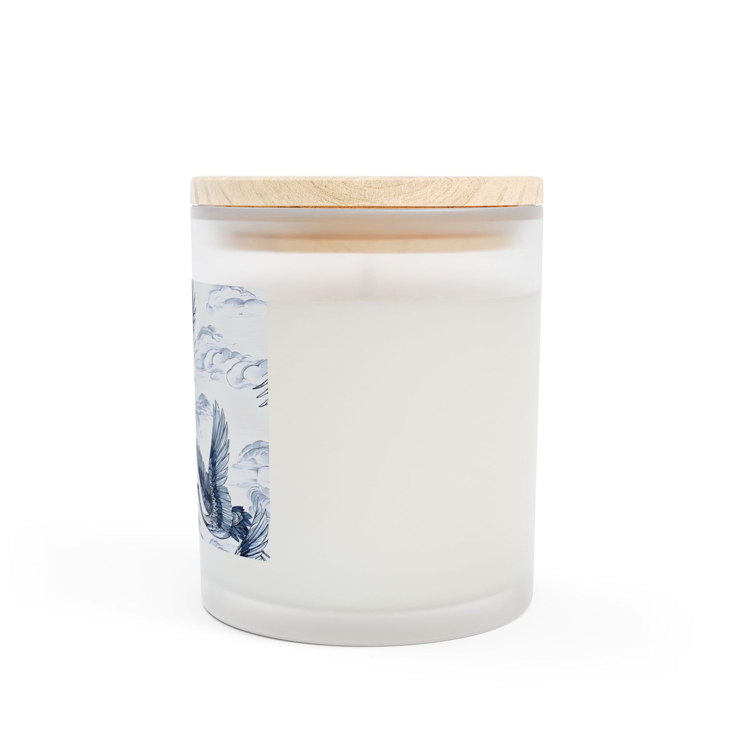 Frosted Glass Candle, 11oz