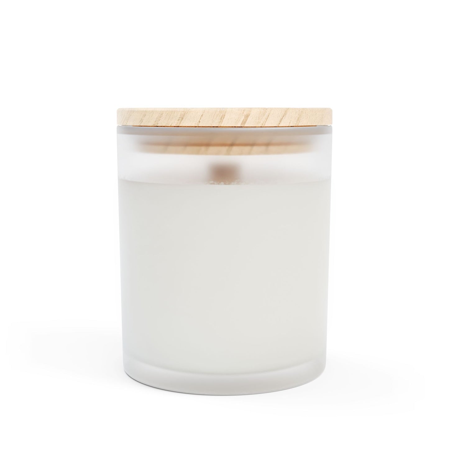 Frosted Glass Candle, 11oz