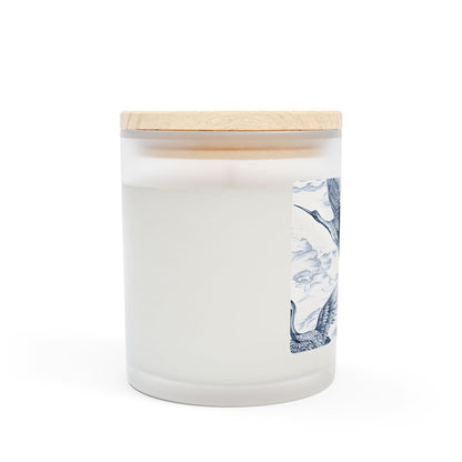 Frosted Glass Candle, 11oz